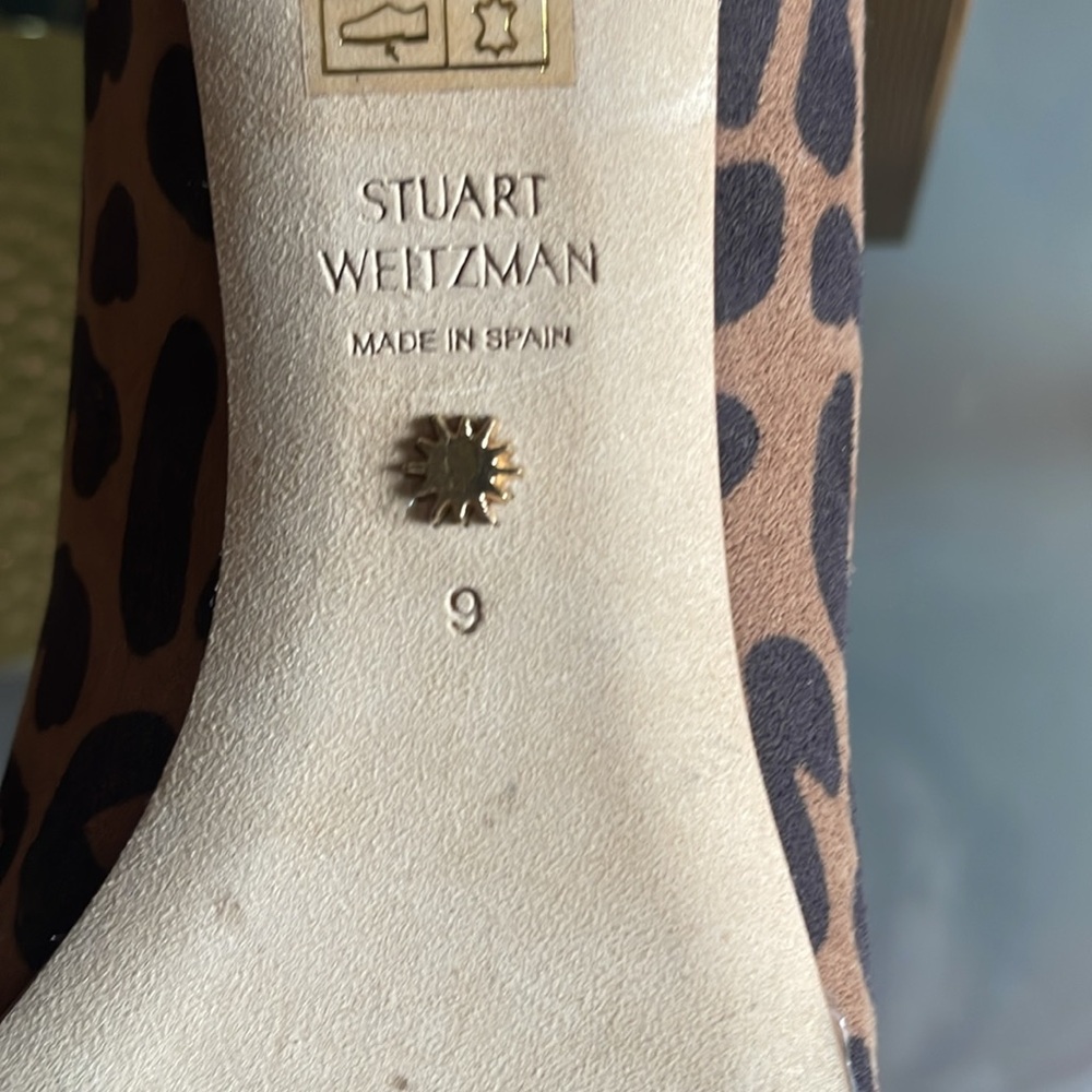 Start Whitman size 9 leopard print accident excellent shoes, great condition. - Picture 5 of 8